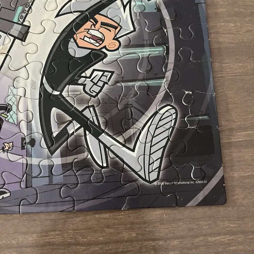 Vintage 2005 Danny Phantom Puzzle 100 Pieces Nickelodeon Complete READ